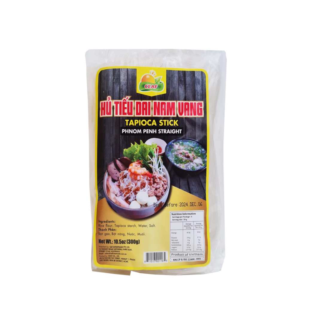 Ceaf Nam Vang Noodle 300g (Hu Tieu Dai) – Homie Asian Supermarket - Main Image