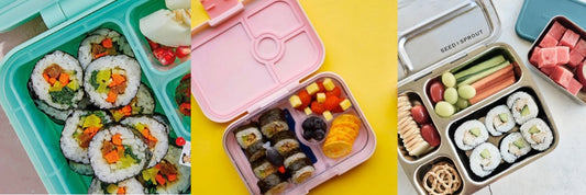 🍱 Easy Lunch Box Ideas for School Kids: Fun Sushi Rice Rolls and Snacks 🍱