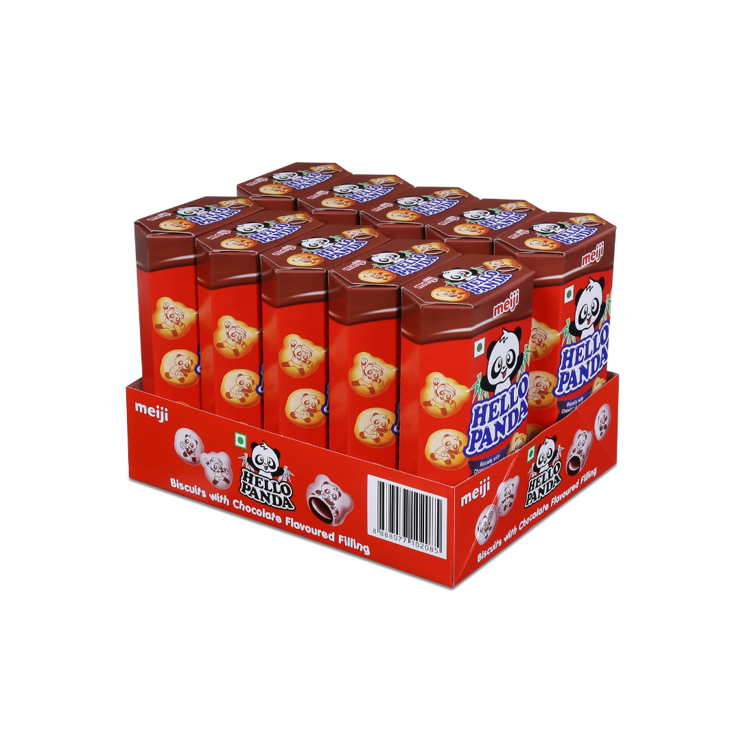 Meiji Hello Panda Chocolate Biscuit 50g (Banh Ngot)