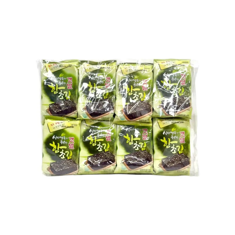 Hamcho Roasted Seasoned Seaweed 16 Packs (Rong Bien)