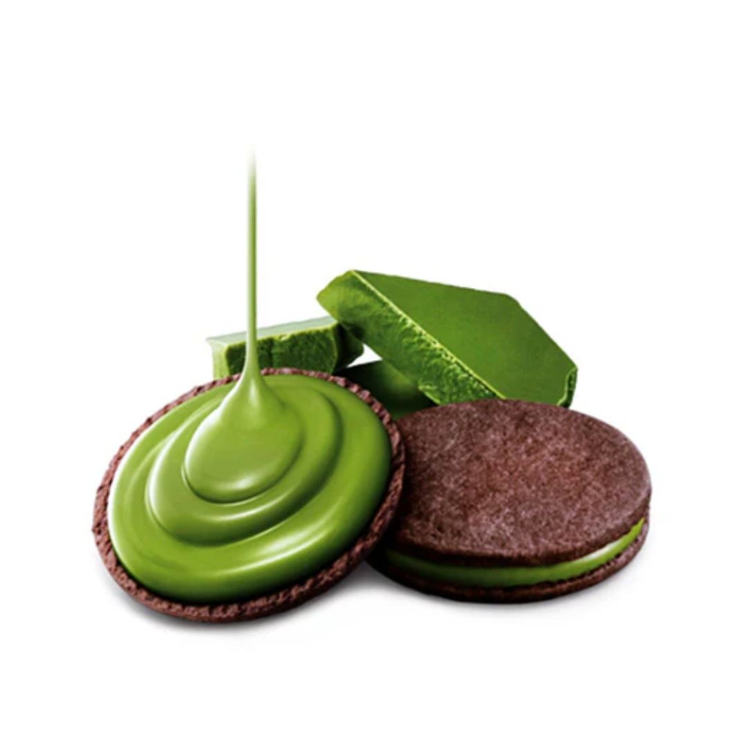 Meiji Rich Matcha Biscuit 8 Pieces (Banh Tra Xanh)