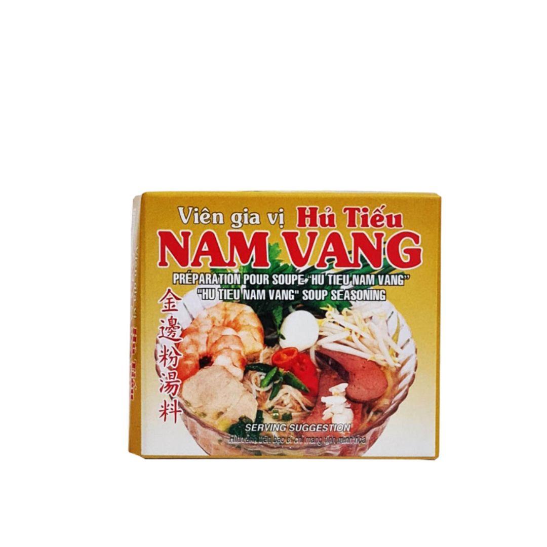 Bundle of 12 Boxes Spice Cube Nam Vang Noodle 75g (Vien Gia Vi Bao Long Hu Tieu Nam Vang)