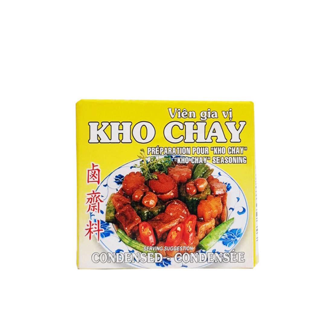 Bundle of 12 Boxes Spice Cube Stew Veg 75g (Vien Gia Vi Bao Long Kho Chay)