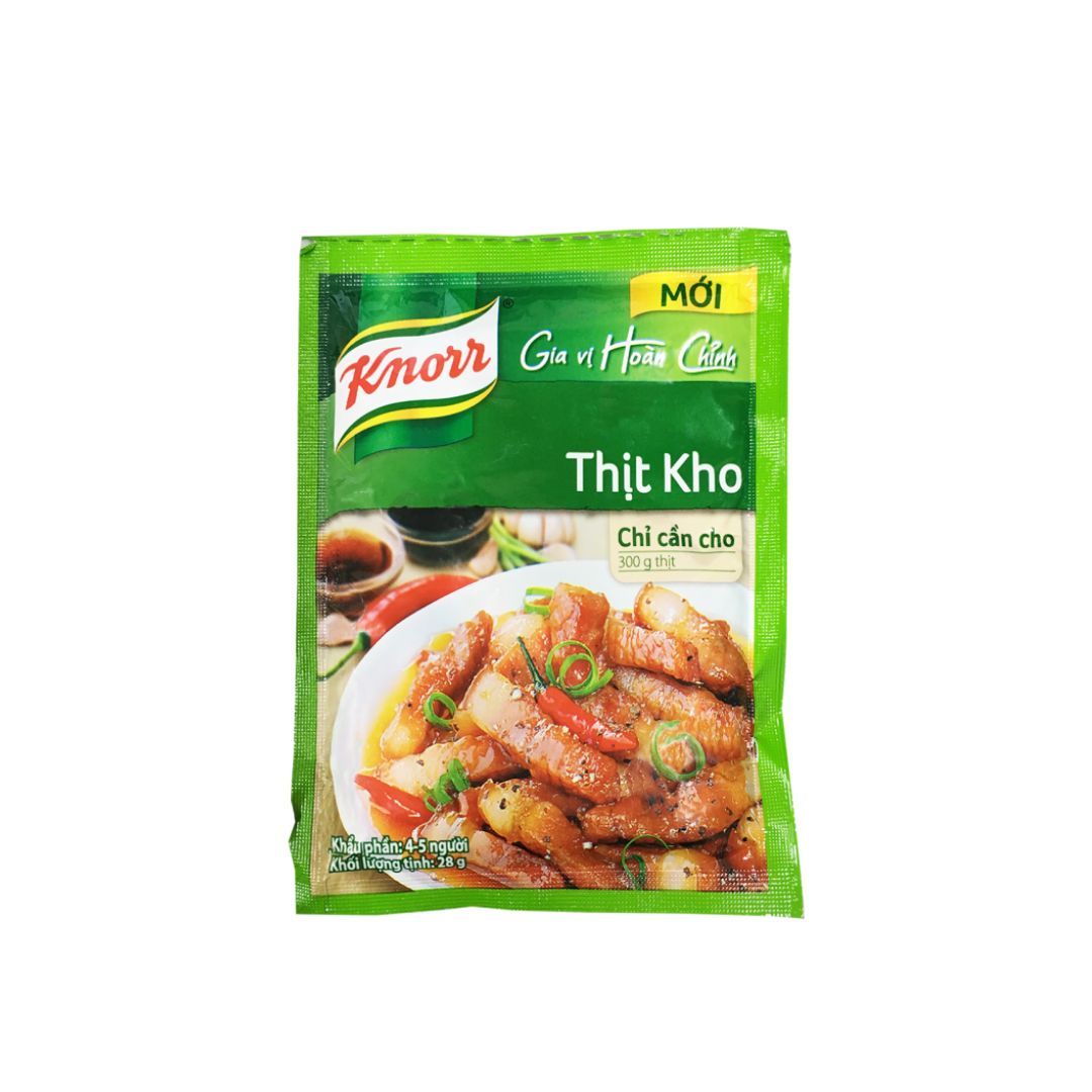 Seasoning Mix Knorr 28g (Goi Gia Vi Thit Kho)