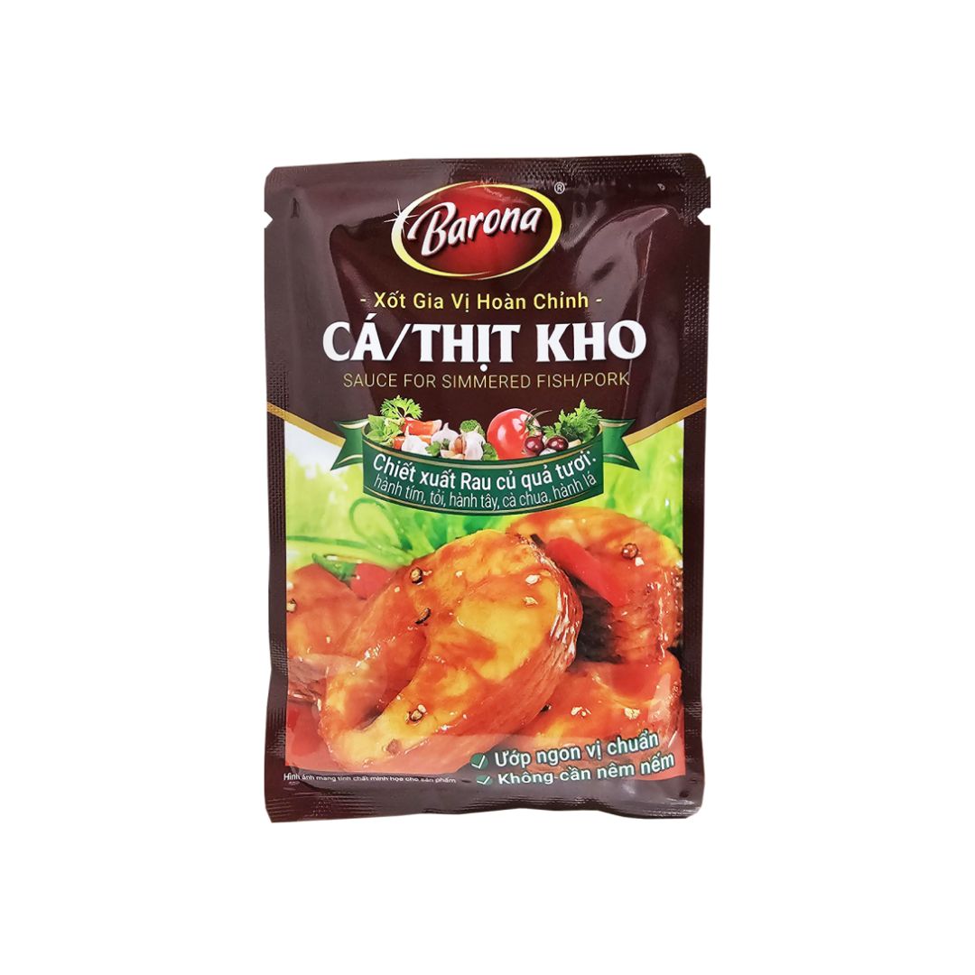 Seasoning Mix Barona 80g (Gia Vi Ca/Thit Kho)