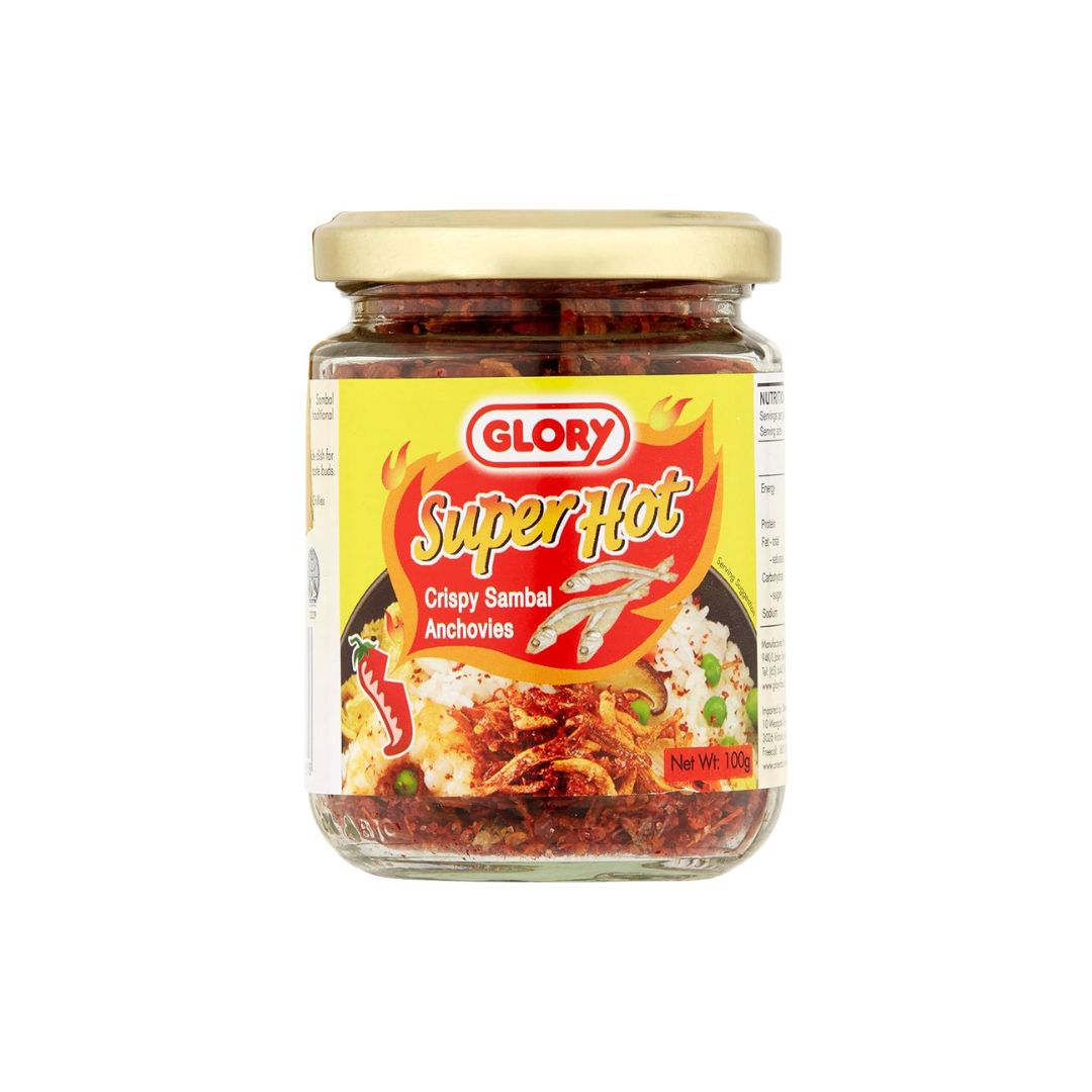 Glory Crispy Sambal Anchovies 100g