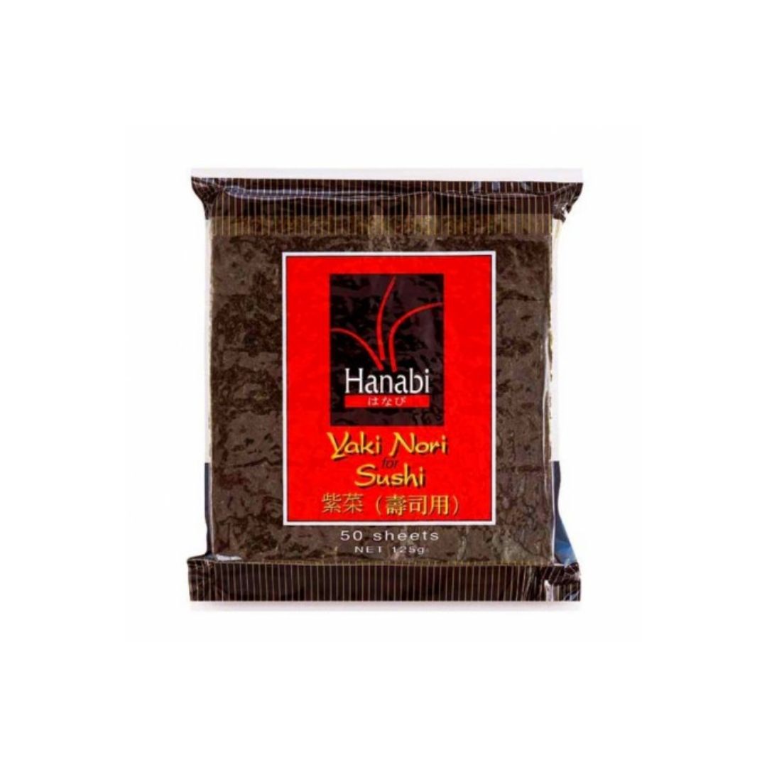 Hanabi Yaki Nori For Sushi 50P 125g (Rong Bien)