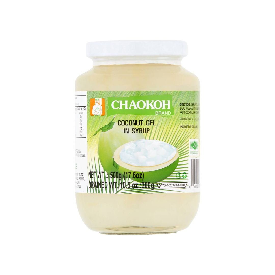 Chaokoh Coconut Gel In Syrup 500g (Dua Hop)