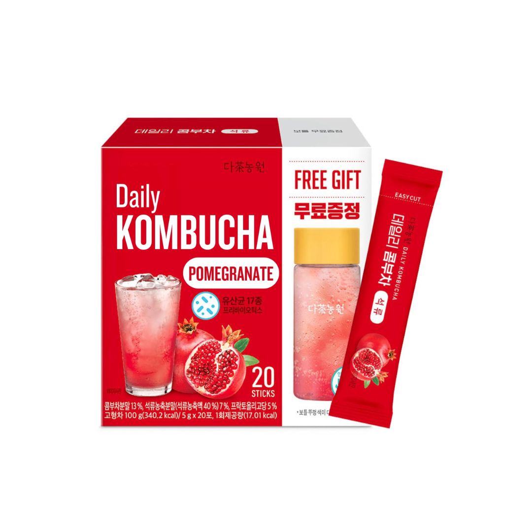 Daily Kombucha Pomegranate 5g X 20 sachets (Giam Tra)