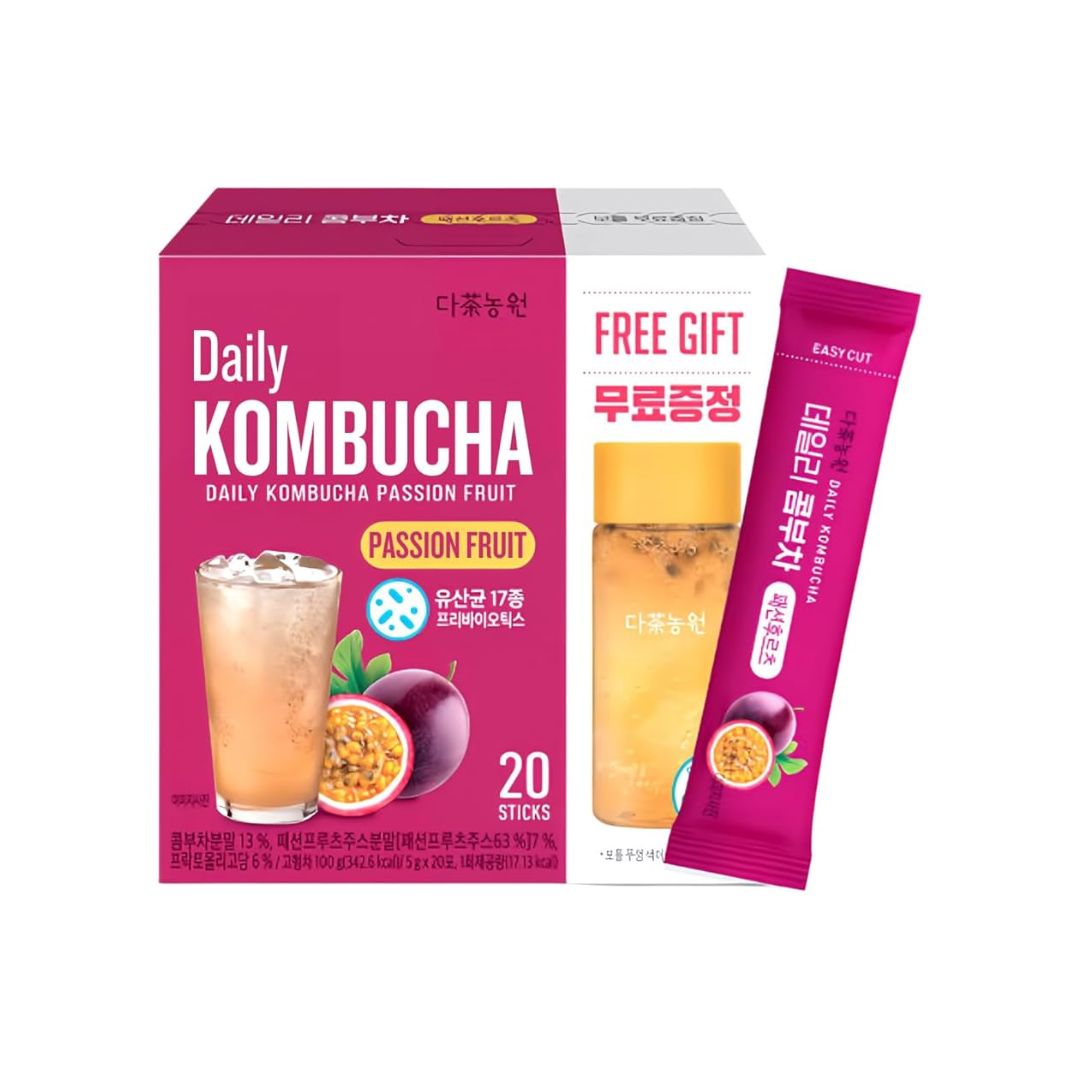 Daily Kombucha Passionfruit 5g X 20 sachets (Giam Tra)