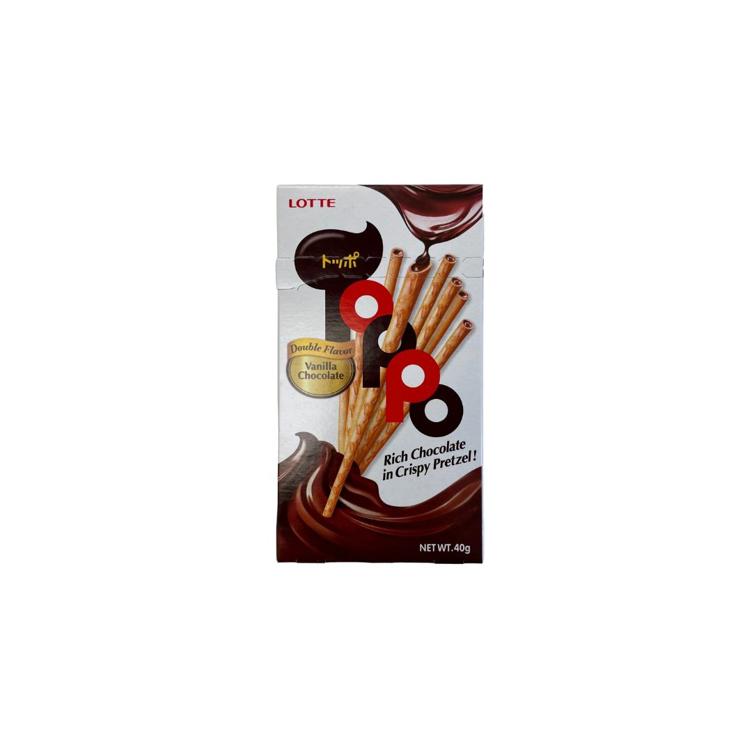 Lotte Toppo Vanilla Choco 40g (Banh Ngot)