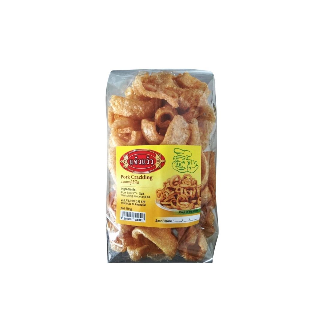 Jaewwaew Pork Crackling 110g (Da Heo Gion)