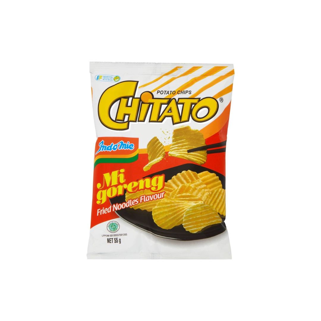 Chitato Potato Chips Migoreng 55g (Banh Snack)