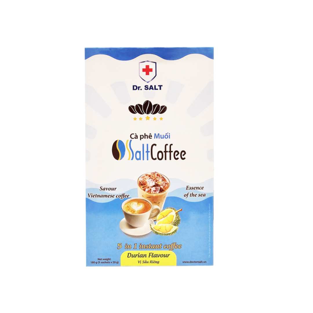 Dr Muoi Salted Coffee Durian Flavour 162g (Ca Phe Muoi)