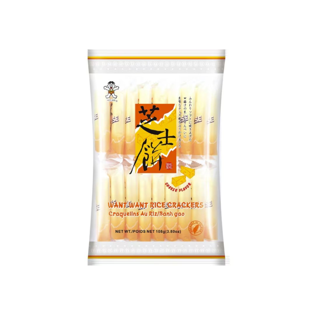 Hot Kid Rice Cracker Cheese 108g (Banh Gao Pho Mai)