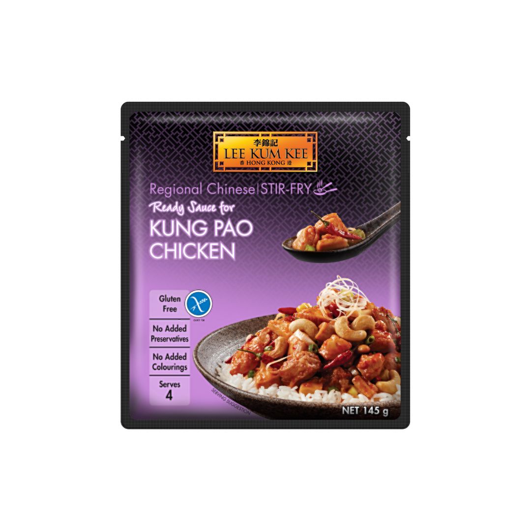 Lee Kum Kee Ready Sauce Kung Pao Chicken GF 145g