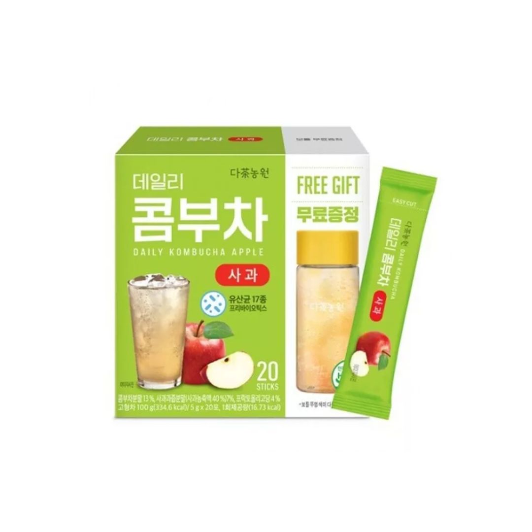 Daily Kombucha Apple 5g X 20 sachets (Giam Tra)