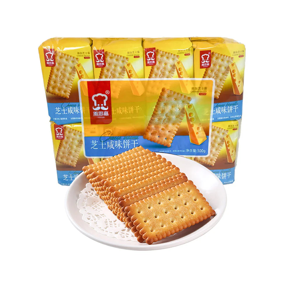 Yasijia Cheese Cookies (Salty Flavor) 300g (Banh Ngot)