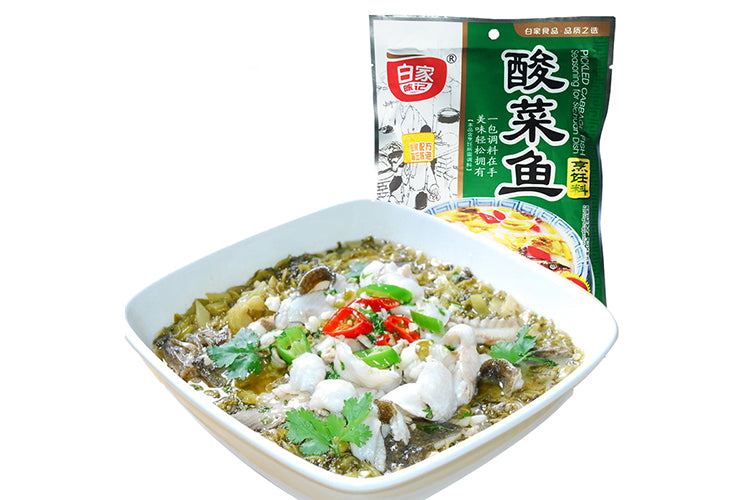 Baijia Pickled Cabbage Sour Fish 200g