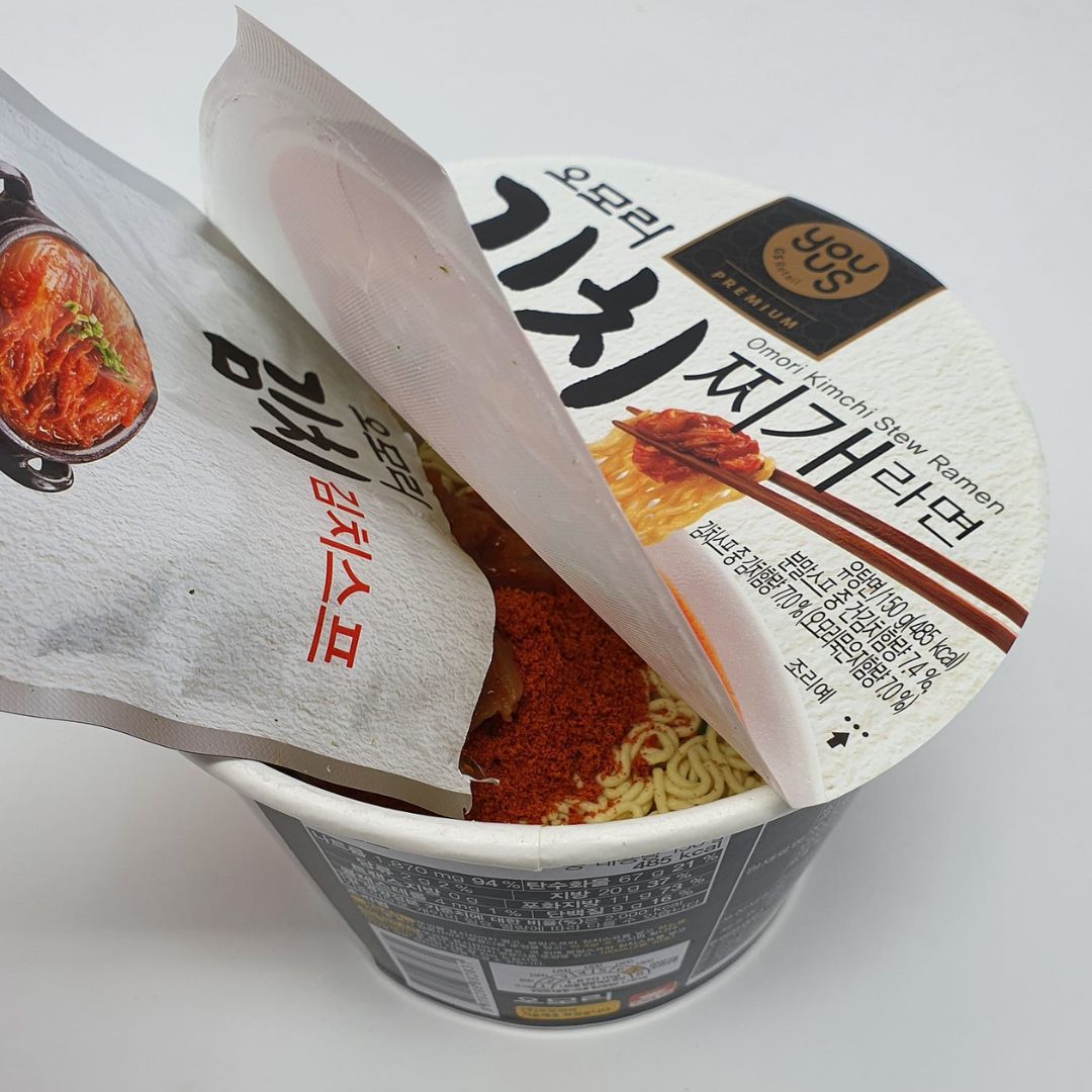 Omori Kimchi Jjigae Noodle 150g (Mi Goi) Best Before 24 Feb 25