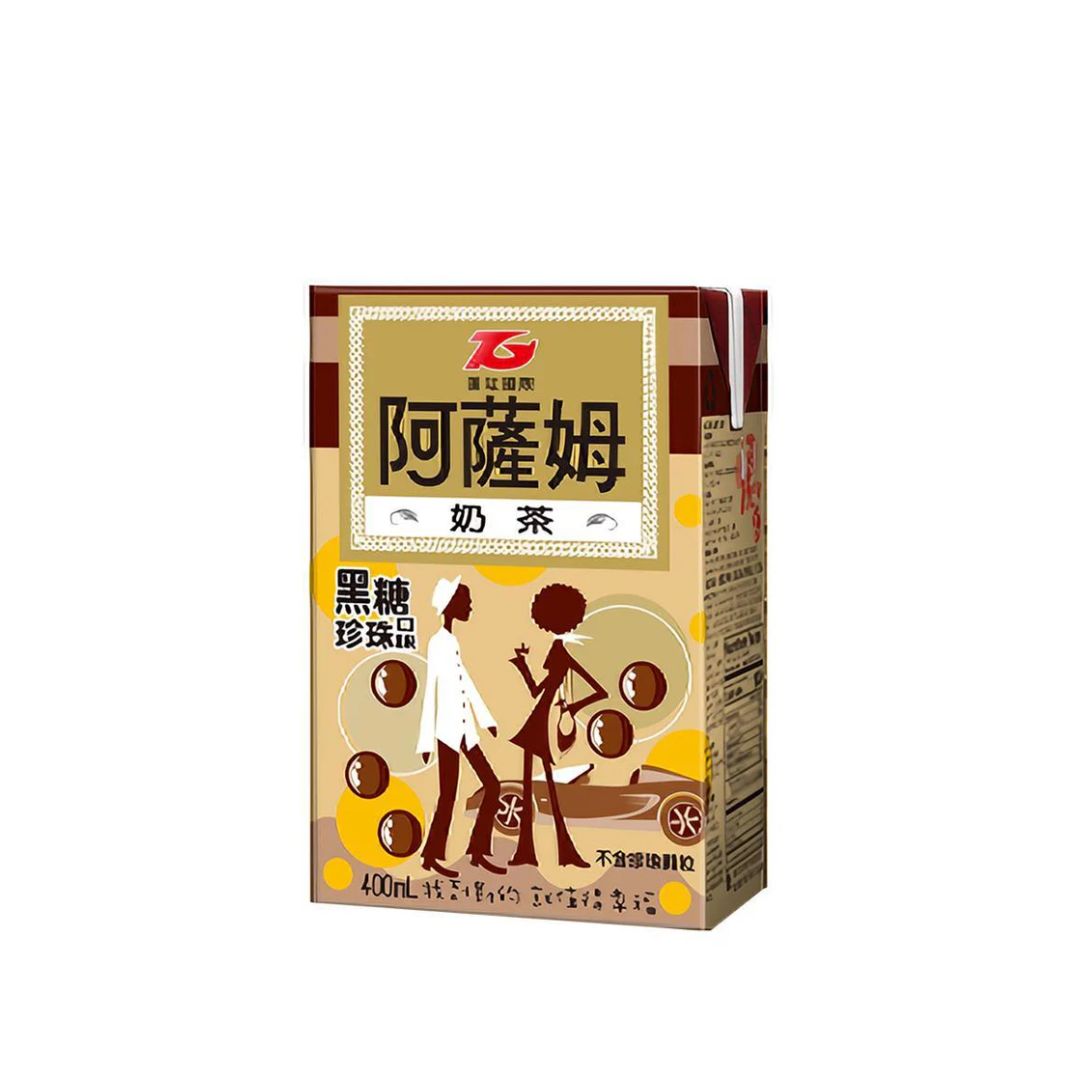 Assam Brown Sugar Milk Tea 6 Packs of 400ml (Tra Sua)