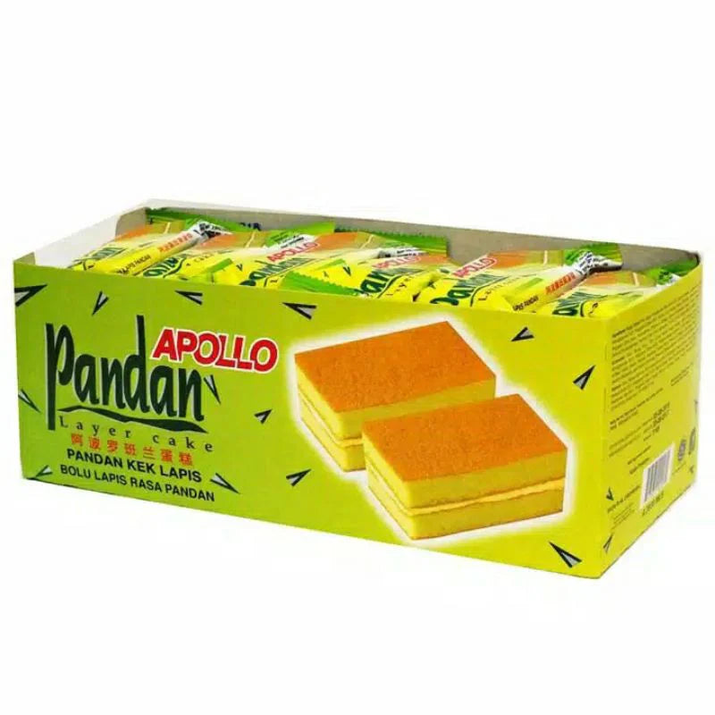 Apollo Pandan Layer Cake 432g (Banh Ngot)