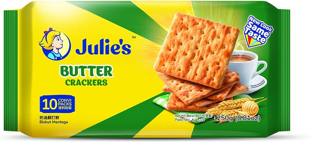 Julies Butter Crackers 250g (Banh Ngot)