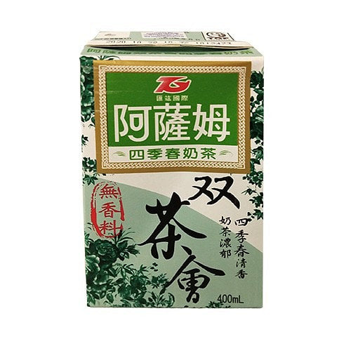 Assam Light Roast Oolong Milk Tea 6 Packs of 400ml (Tra)