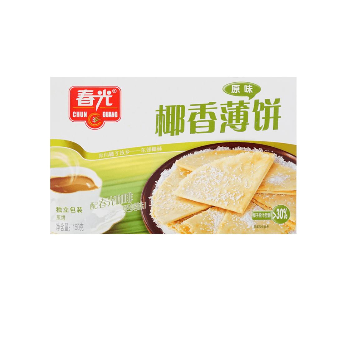 Chunguang Coconut Crackers 150g (Banh Snack)