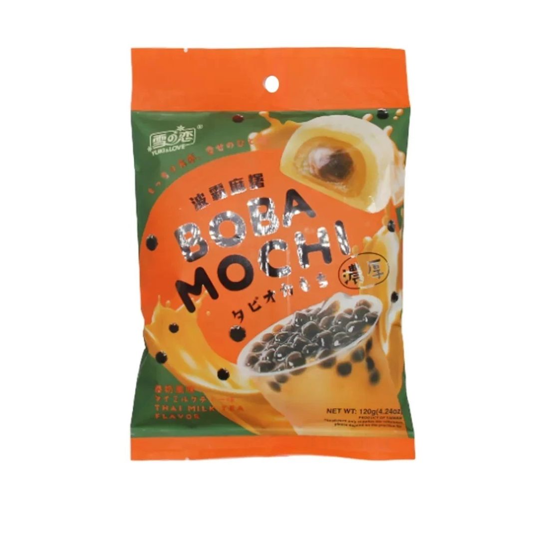 Yuki & Love Boba Mochi Thai Milk 120g (Banh Mochi)