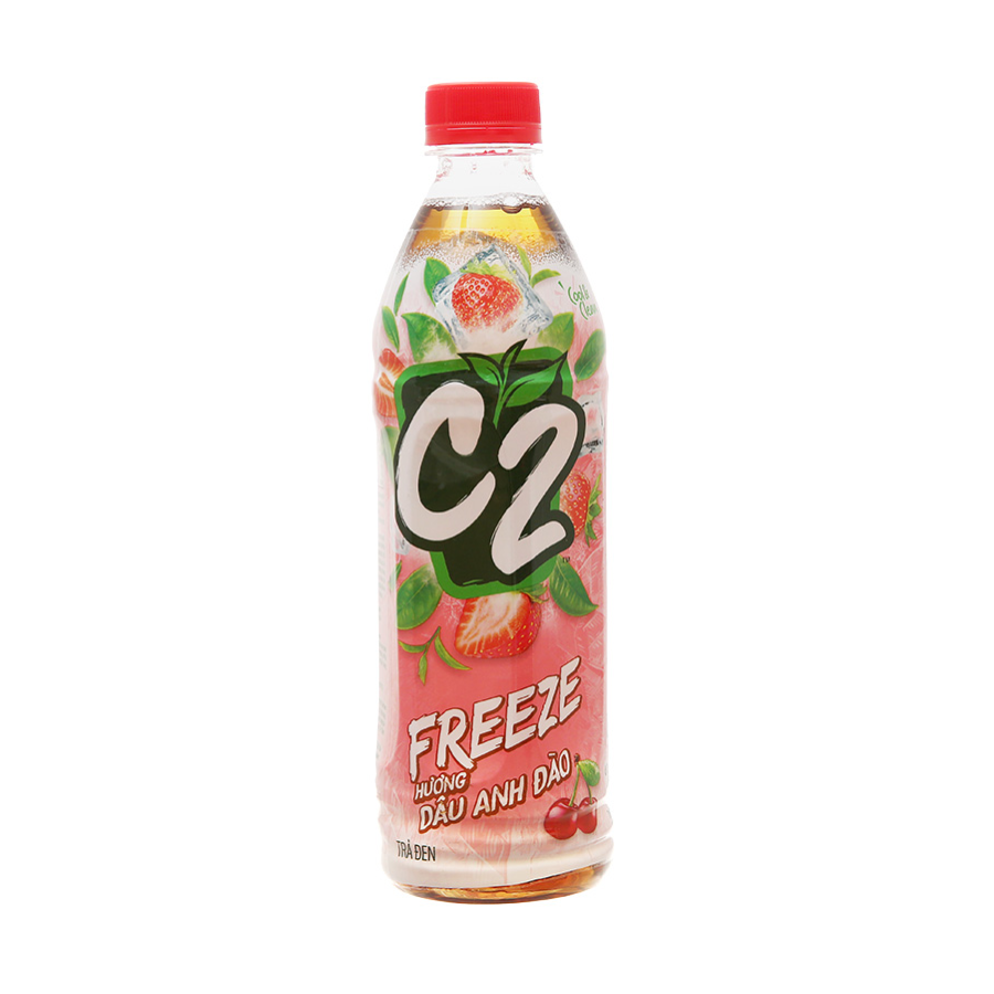 C2 Black Tea Peach 455ml (Tra)