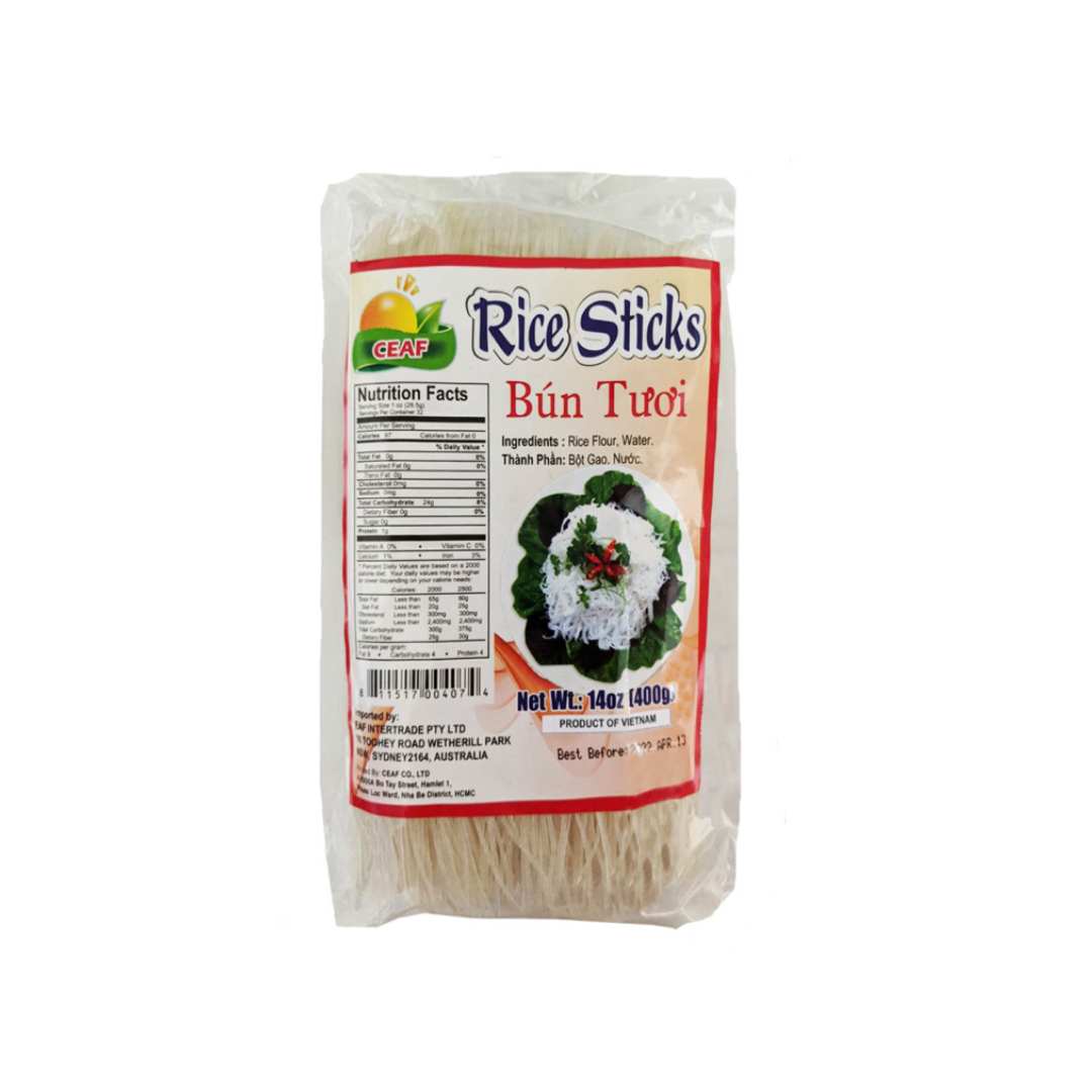 Ceaf Fresh Rice Vermicelli 400g (Bun Tuoi My Tho)