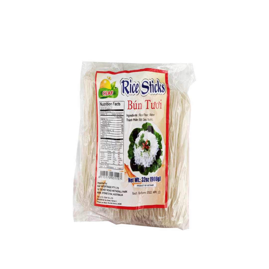 Ceaf Fresh Rice Vermicelli 908g (Bun Tuoi My Tho)