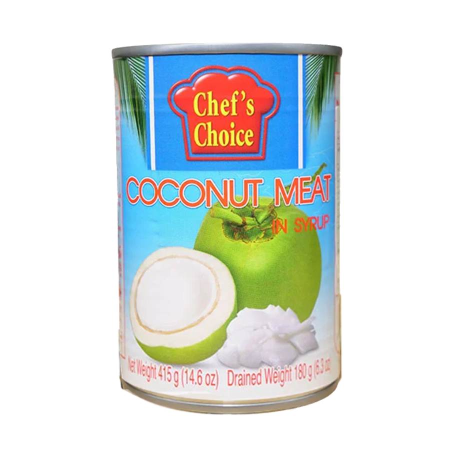 Chef's Choice Coconut Meat in Syrup 415g (Thit Dua Ngam)