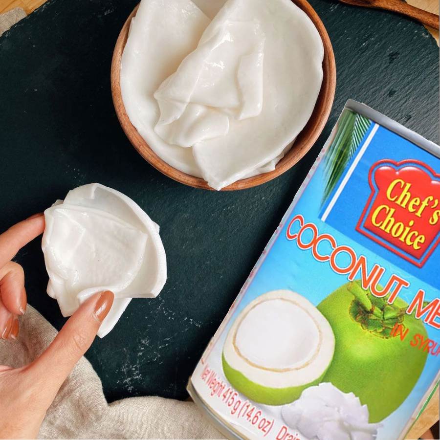 Chef's Choice Coconut Meat in Syrup 415g (Thit Dua Ngam)