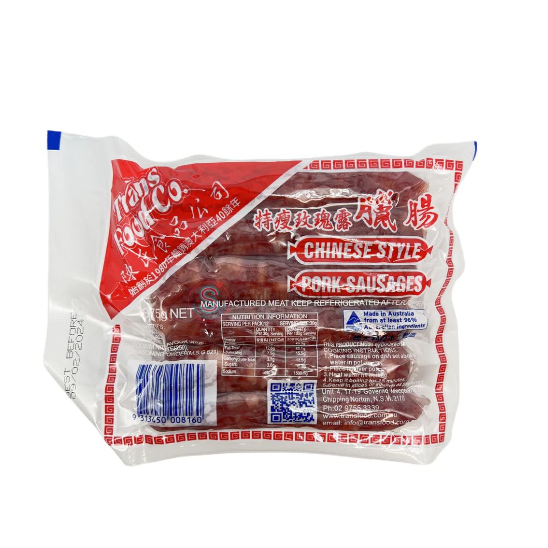 Chen Chinese Pork Sausage 375g (Lap Xuong)