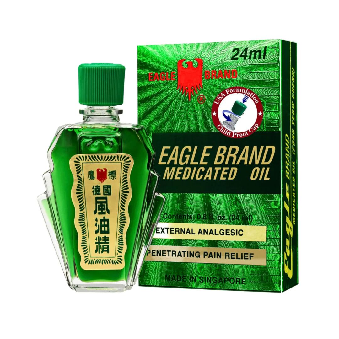 Eagle Medicated Oil Clear Tape 24ml (Dau Gio)