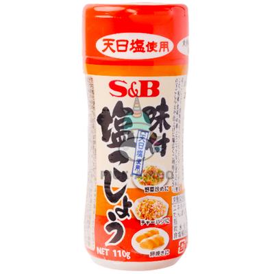 S&B Seasoned Salt & Pepper 110g