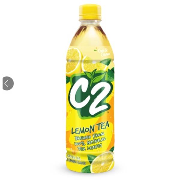 C2 Green Tea Lemon 455ml (Tra)