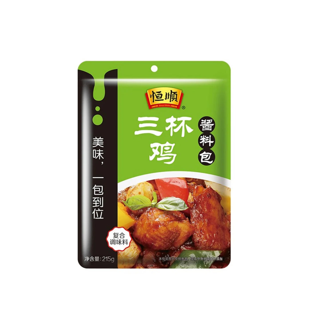 Hengshun Three-Cup Chicken Sauce 215g (Sot Ga)