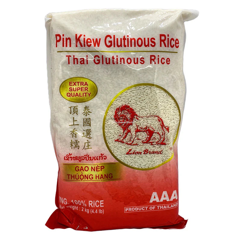 Lion Glutinous Rice 2kg (Gao Nep)