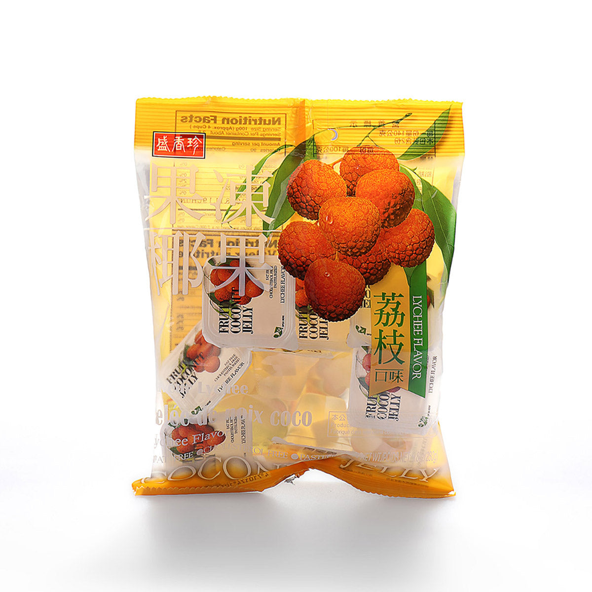 Triko Lychee Flavor Fruity Coconut Jelly 280g (Rau Cau)