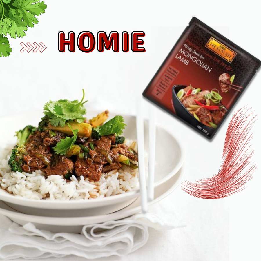Lee Kum Kee Ready Sauce Mongolian Lamb GF 120g