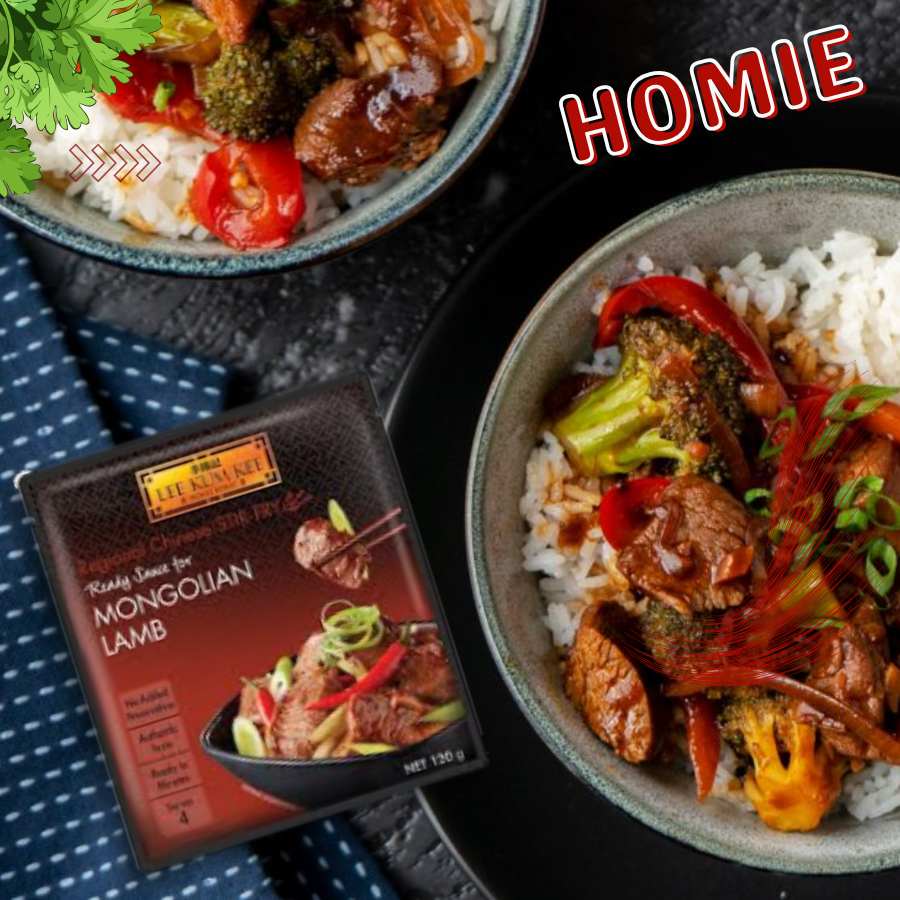 Lee Kum Kee Ready Sauce Mongolian Lamb GF 120g