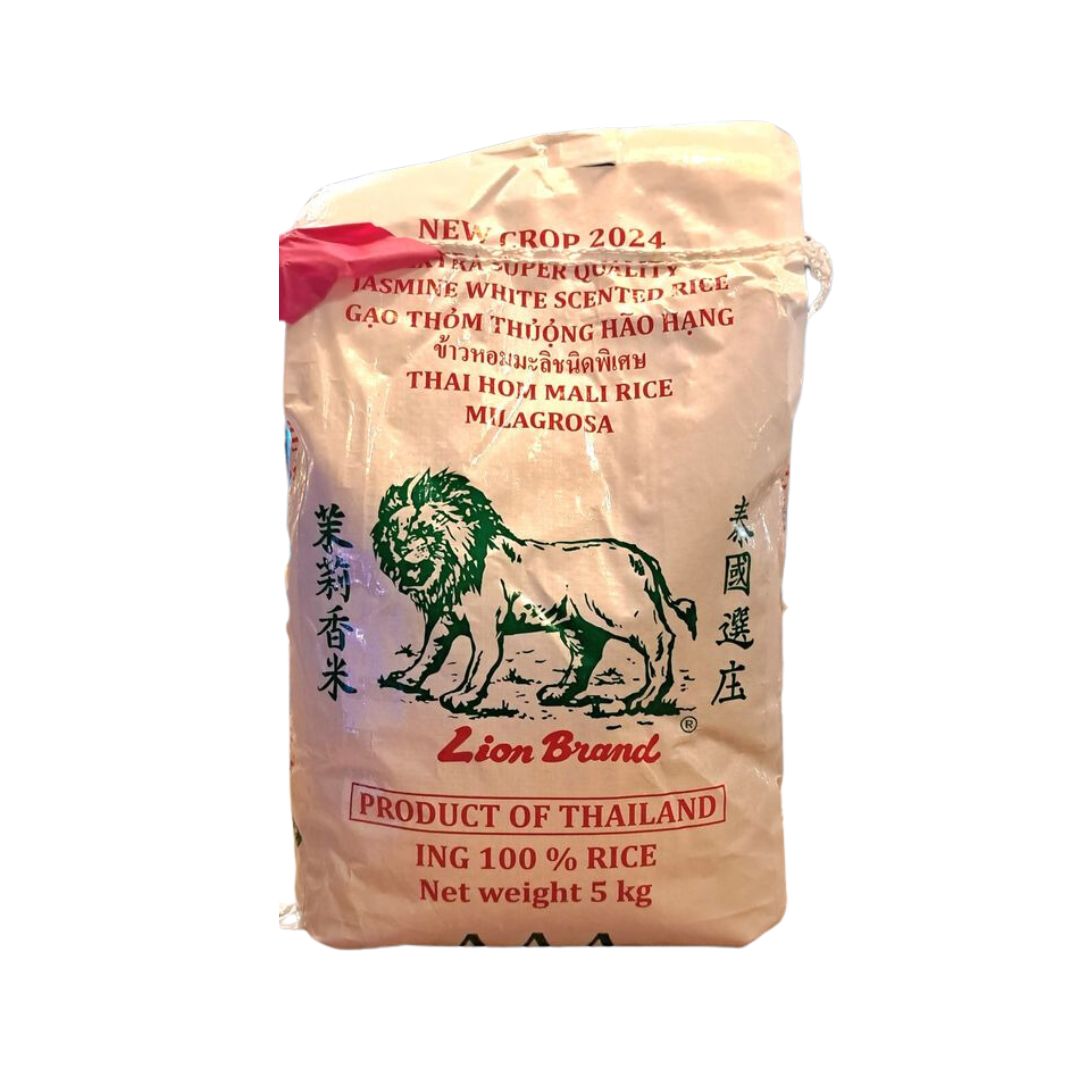 Lion Jasmine Rice 5kg New Crop 2025 (Gạo Sư Tử) – Homie Asian ...