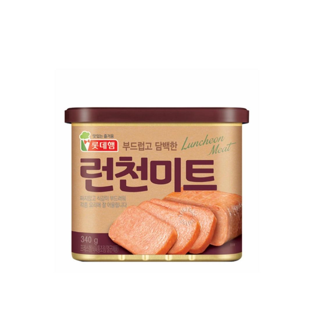 Lotte Food Luncheon Meat 3 bundles 340g (Thit Hop Spam X3)