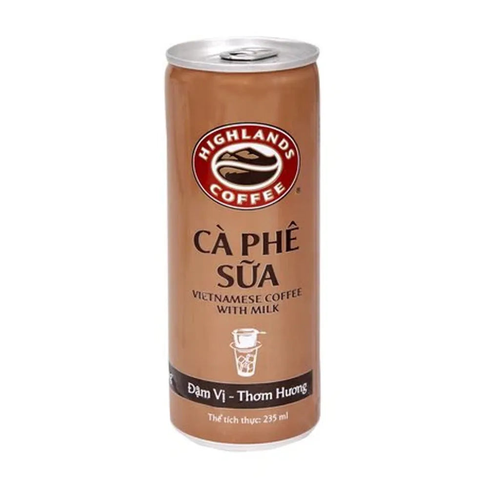 Highlands Coffee Can Ca Phe Sua 235ml