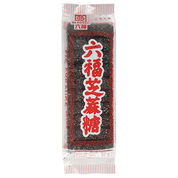 Six Fortune Blk Sesame Cookies 85g (Banh Ngot)