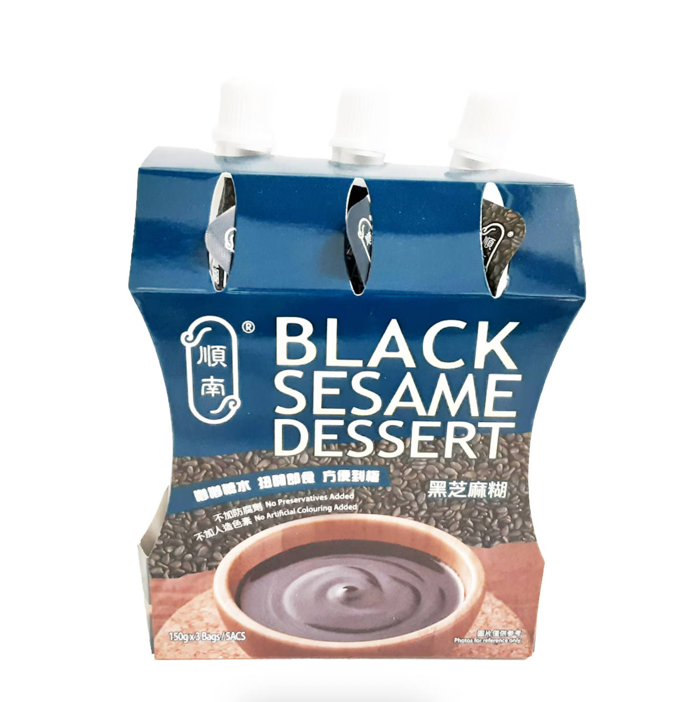 Shunnam Black Sesame Dessert 3X150g (Che Me Den)