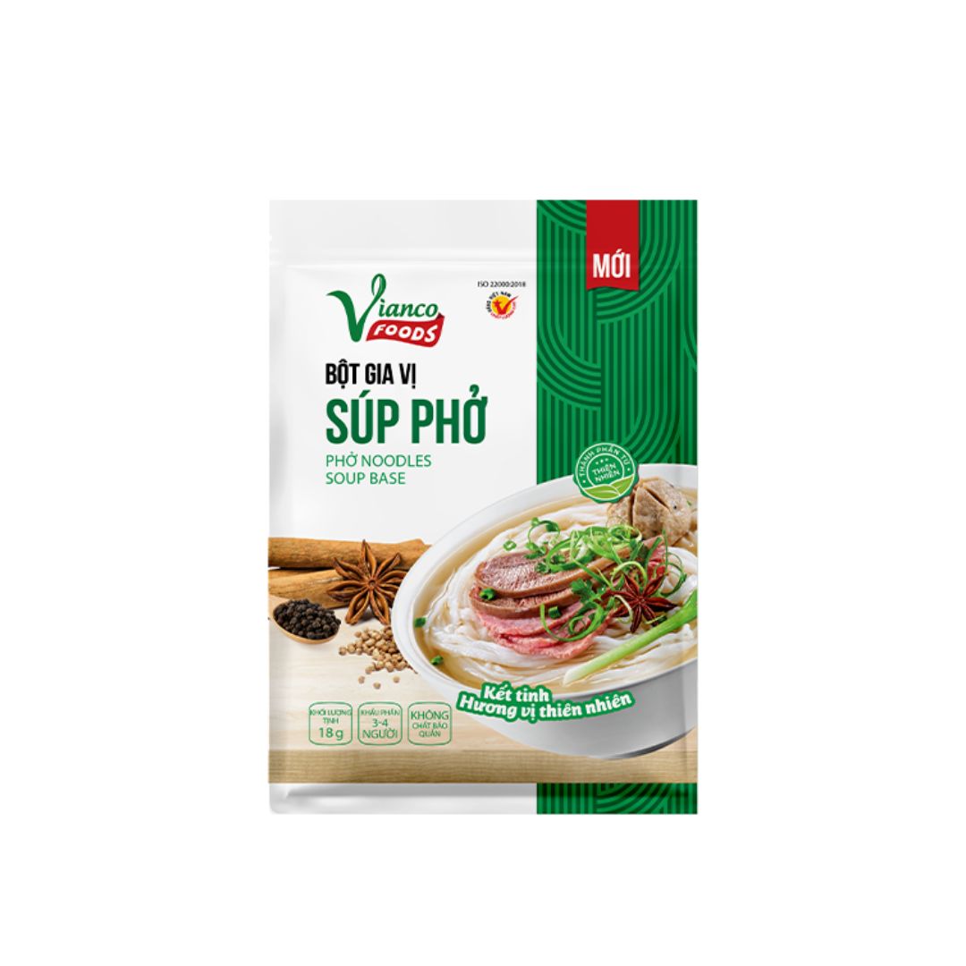 Vianco Beef Soup Seasoning 18g (Gia Vi Pho)